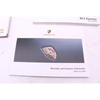 2005 Porsche 911 997 Owner Manual Case