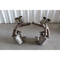 2005-2008 Porsche 911 997 Borla Muffler Exhaust Pair Set Damaged Damaged