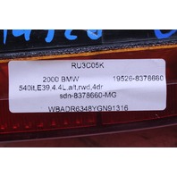 1999 2000 BMW 528i 540i E39 Wagon Tail Light Lamp Right 8380096 OEM