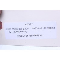 2006 Mercedes Benz E350 Tail Light Lamp Left 2118200364 OEM