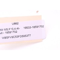 2014-2016 BMW M5 LED Headlight Ballast Control Module 18591702 OEM