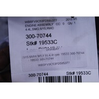 2012-2016 BMW M5 M6 S63 4.4 Engine Motor 22K Miles - 11002348668 OEM