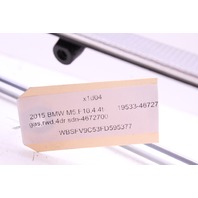 2013-2016 BMW M5 Brushed Aluminum Dashboard Dash Trim 4672700 OEM