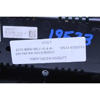 2015 BMW M5 Audio Climate Temperature Control Panel OEM