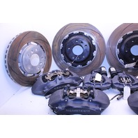 2017 2018 Aston Martin DB11 5.2 Front Rear Brake Caliper Set With Rotors OEM