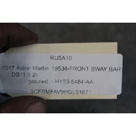 2017-2018 Aston Martin DB11 5.2 Front Sway Bar HY53-5484-AA OEM