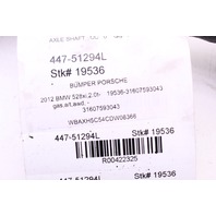 2012 BMW 528Xi Front Axle Shaft CV Joint Left Driver OEM