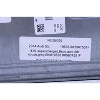 2014 Audi S4 S5 Engine Computer Module ECU ECM DME 8K5907551F OEM