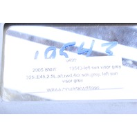 2001-2005 BMW 325i 330i Driver Left Sun Shade Visor Cloth 51167902803 OEM