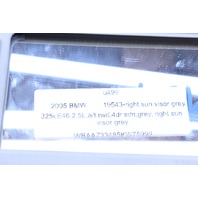 2001-2005 BMW 325i 330i Sedan / Wagon Right Sun Shade Visor Cloth 51167902804 OEM