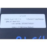 2009 2010 2011 2012 Audi A4 Gateway Control Module 8T0907468H OEM