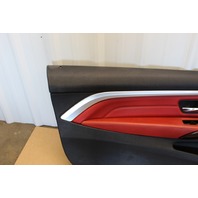 2014 2015 2016 BMW 435i Coupe Left Door Panel Red Driver See Pics