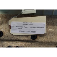 2014 2015 2016 BMW 435i Coupe Left Door Panel Red Driver See Pics