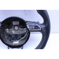 2013 2014 2015 2016 Audi A4 S4 B8 Steering Wheel Flat Bottom Paddle Shift OEM
