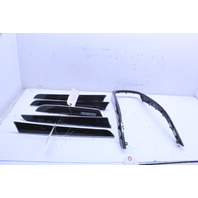 2009-2014 Audi A4 S4 Carbon Fiber Dash Door Panel Console Trim Set