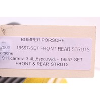1999-2001 Porsche 911 996 Strut Shock Springs Set Carrera 2