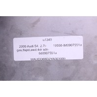 2000 Audi S4 Engine Computer Module ECU ECM DME 8D0907551A OEM