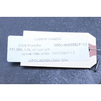 1999-2004 Porsche 911 996 Convertible Left Quarter Trim Panel Grey OEM