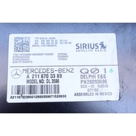2008 Mercedes Benz E63 Sirius Satellite Radio Module OEM