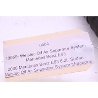 2007 2008 2009 Mercedes Benz E63 6.2L Weistec Oil Air Separator System OEM