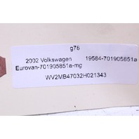 1999-2003 Volkswagen Eurovan Ignition Switch Lock Cylinder 701905851A OEM