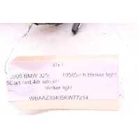 2002-2005 BMW 325i 330i Sedan Turn Signal Light Right Passanger - 63136943120 OEM