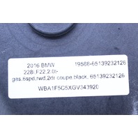 2014-2019 BMW 228i M235i M2 Floor Speaker Subwoofer Right OEM