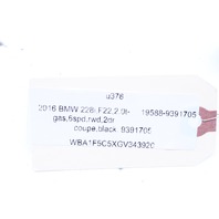 2014-2016 BMW 228i Sport ECO Traction Mode Selection Switch OEM