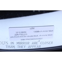 2014-2016 BMW 228i M235i Door Mirror Right Side View OEM