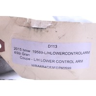 2015 BMW 650i Gran Coupe Driver Left Front Lower Control Arm 31126777733 OEM