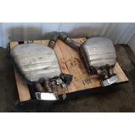 2013-2016 BMW 650i Gran Coupe 4.4 Muffler Right Left Pair With Exhaust Flap OEM