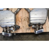 2013-2016 BMW 650i Gran Coupe 4.4 Muffler Right Left Pair With Exhaust Flap OEM