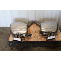 2013-2016 BMW 650i Gran Coupe 4.4 Muffler Right Left Pair With Exhaust Flap OEM