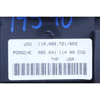 2000 Porsche Boxster 986 3.2 Speedometer Instrument Cluster 98664111400 OEM