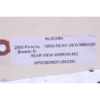 2002-2004 Porsche 911 996 Interior Rear View Mirror Auto Dimming OEM