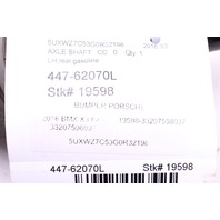 2013-2018 BMW X3 X4 2.0 Left Rear Axle Shaft CV Joint 33207598037 OEM