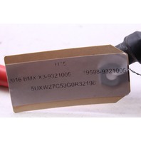 2011-2017 BMW X3 X4 Positive Battery Cable Plus Pole OEM