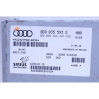 2008 Audi A4 Sirius Satellite Radio Module 8E0035593Q OEM