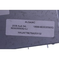 2008 Audi A4 Sirius Satellite Radio Module 8E0035593Q OEM