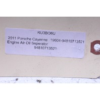 2010 2011 2012 2013 Porsche Cayenne Panamera Engine Air Oil Separator 4.8 OEM