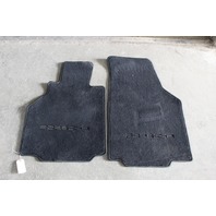 1999-2004 Porsche 911 996 Floor Mat Carpet Set Porsche Logo Script
