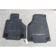 1999-2004 Porsche 911 996 Floor Mat Carpet Set Porsche Logo Script