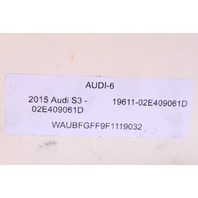 2015 2016 Audi S3 Transmission Oil Cooler 02E409061D Used OEM