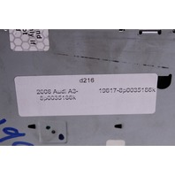 2006-2008 Audi A3 AM FM Radio CD Player Tuner 8P0035186K OEM