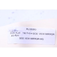2006-2008 Audi A3 Right Door Mirror Side View OEM