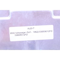 2002 Volkswagen Golf Jetta 1.9 Diesel Engine Computer Module ECU ECM DME 038906012FD