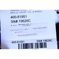 2005-2006 Porsche Boxster 3.2 6 Speed Transmission 98730001024 OEM