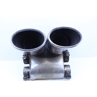 2005-2012 Porsche Boxster Cayman 987 Exhaust Muffler Tip Pipe Dual Outlet Needs Welding OEM