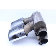 2005-2012 Porsche Boxster Cayman 987 Exhaust Muffler Tip Pipe Dual Outlet Needs Welding OEM