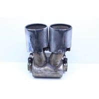 2005-2012 Porsche Boxster Cayman 987 Exhaust Muffler Tip Pipe Dual Outlet Needs Welding OEM